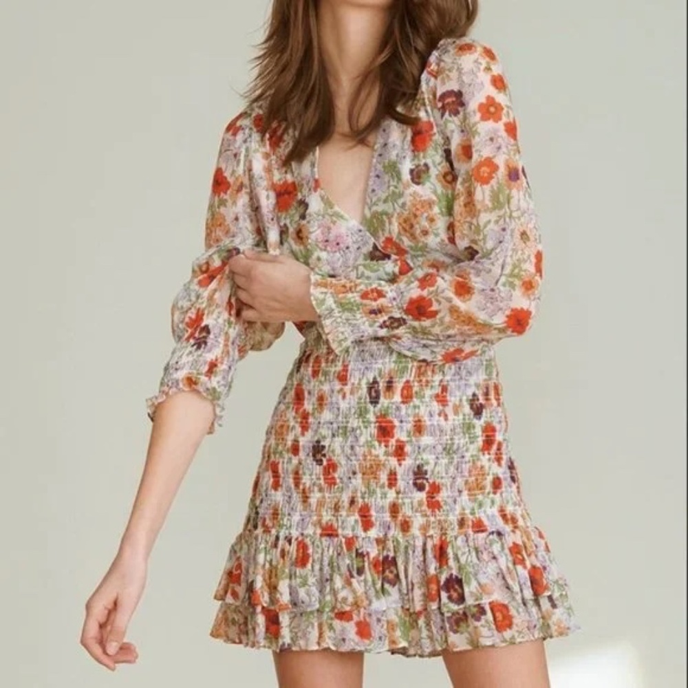 Veronica Beard Saera Dress Off White